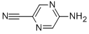 Structure of 2-AMINO-5-CYANOPYRAZINE