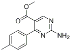 Structure of Methyl2-amino-4-p-tolylpyrimidine-5-carboxylate