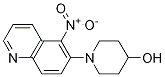 1-(5-Nitroquinolin-6-yl)piperidin-4-ol结构式