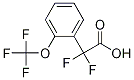 Structure of 2,2-Difluoro-2-(2-(trifluoromethoxy)phenyl)acetic acid