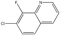 Chemical structure of Quinoline,7-chloro-8-fluoro-