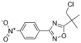 Structure of 5-(1-Chloro-2-methylpropan-2-yl)-3-(4-nitrophenyl)-1,2,4-oxadiazole