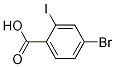 Structure of 2-iodo-4-bromobenzoic acid