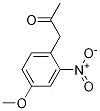 Structure of 1-(4-methoxy-2-nitrophenyl)propan-2-one