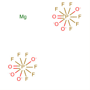 Structure of Phosphate(1-), hexafluoro-, magnesium (2:1)