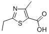 Structure of 2-ETHYL-4-METHYL THIAZOLE-5-CARBOXYLIC ACID