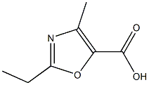 Structure of 5-Oxazolecarboxylicacid, 2-ethyl-4-methyl-
