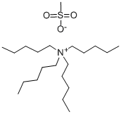 Structure of TETRAPENTYLAMMONIUM METHANESULFONATE