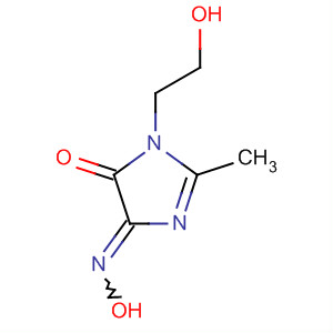 Structure of 1H-Imidazole-4,5-dione, 1-(2-hydroxyethyl)-2-methyl-, 4-oxime