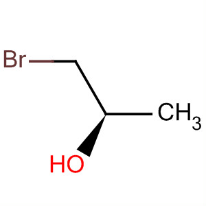 Structure of 2-Propanol, 1-bromo-, (R)-