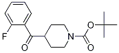 Structure of tert-butyl 4-(2-fluorobenzoyl)piperidine-1-carboxylate