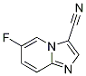 Structure of IMidazo[1,2-a]pyridine-3-carbonitrile, 6-fluoro-