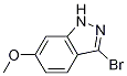 Structure of 3-broMo-6-Methoxy-1H-indazole