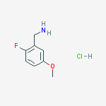Structure of 2-Fluoro-5-methoxybenzylamine hydrochloride