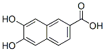 Structure of 2-NAPHTHALENECARBOXYLIC ACID 6,7-DIHYDROXY-