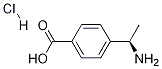 Structure of (R)-4-(1-aMinoethyl)benzoic acid (Hydrochloride)
