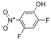 Structure of 2,4-difluoro-5-nitro-phenol