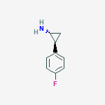 Structure of 4-fluorotranylcypromine