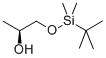 Structure of 2-Propanol,1-[[(1,1-dimethylethyl)dimethylsilyl]oxy]-, (2S)-