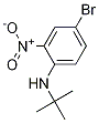 Structure of 4-Bromo-N-tert-butyl-2-nitroaniline