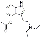 Structure of 3-(2-(DiethylaMino)ethyl)-1H-indol-4-yl acetate