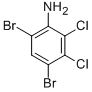 Structure of 4,6-DIBROMO-2,3-DICHLOROANILINE