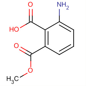 1,2-Benzenedicarboxylic acid, 3-amino-, 2-methyl ester结构式