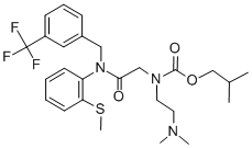 Chemical structure of Flosatidil