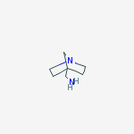 Chemical structure of 1-Azabicyclo[2.2.1]heptane-4-MethanaMine
