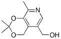 Structure of 2,2,8-trimethyl-4H-1,3-dioxino[4,5-c]pyridine-5-methanol