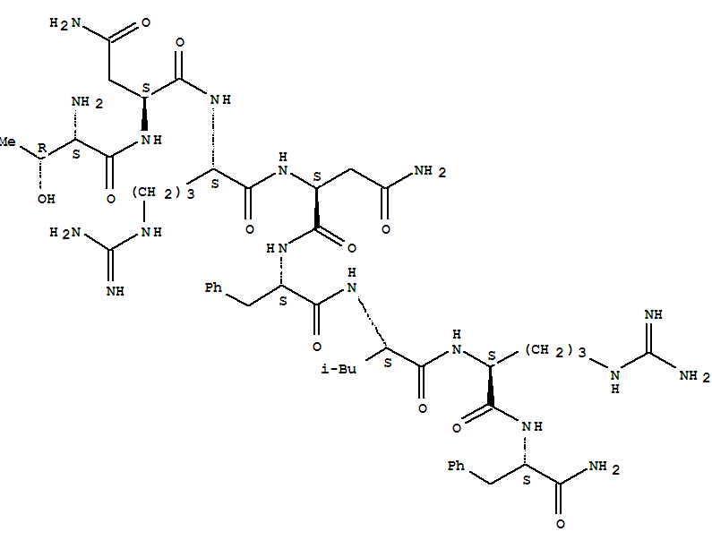 Structure of TNRNFLRFamide