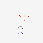 4-Pyridinemethanol 4-methanesulfonate结构式