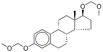 Structure of 3,17-O-BIS(METHOXYMETHYL)ESTRADIOL