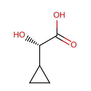 (S)-Cyclopropyl-hydroxy-acetic acid结构式