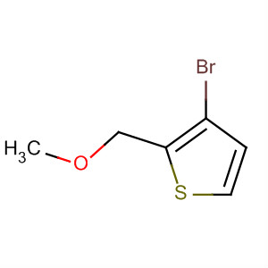 Structure of Thiophene, 3-bromo-2-(methoxymethyl)-