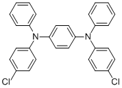 Chemical structure of N,N-BIS(4-CHLOROPHENYL)-N,N-DIPHENYL-1,4-PHENYLENEDIAMINE
