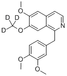 Structure of Papaverine-d3