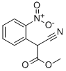 Structure of METHYL 2-CYANO-2-(2-NITROPHENYL)ACETATE
