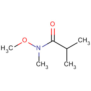 Structure of Propanamide, N-methoxy-N,2-dimethyl-