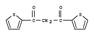 Structure of 1,3-di(thiophen-2-yl)propane-1,3-dione