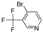 4-Bromo-3-(trifluoromethyl)pyridine结构式