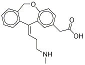 Structure of N-DesMethyl Olopatadine