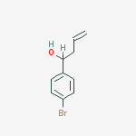 Chemical structure of 1-(4-bromophenyl)but-3-en-1-ol