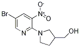Structure of (1-(5-Bromo-3-nitropyridin-2-yl)pyrrolidin-3-yl)-methanol