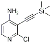 Structure of 2-Chloro-3-((trimethylsilyl)ethynyl)pyridin-4-amine