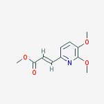 Structure of Methyl (e)-3-(5,6-dimethoxypyridin-2-yl)prop-2-enoate