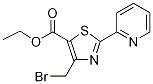 Structure of Ethyl 4-bromomethyl-2-(2-pyridyl)thiazole-5-carboxylate, 97%