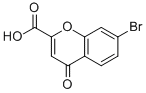 Structure of 7-BROMO-4-OXO-4H-CHROMENE-2-CARBOXYLIC ACID