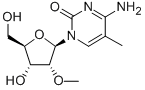Structure of 2-(O-METHYL)-5-METHYLCYTIDINE