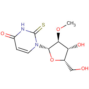 Uridine, 2'-O-methyl-2-thio-结构式